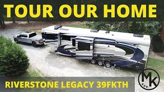 Riverstone Legacy 39FKTH  RV Tour  MK EXP [upl. by Drofnas]