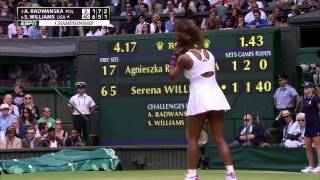 Serena Williams► Serves 4 ACES in a row  Wimbledon 2012 [upl. by Friday]