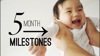 5 Month Old Baby Developmental Milestones  Personality [upl. by Zachery]