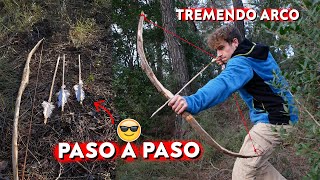 Como Hacer un 𝐀𝐑𝐂𝐎 𝐃𝐄 𝐒𝐔𝐏𝐄𝐑𝐕𝐈𝐕𝐄𝐍𝐂𝐈𝐀 🔥 ¡ARCO BUSHCRAFT🤯 [upl. by Enneyehc]