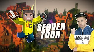 MINECRAFT SERVER TOUR amp BED WARS  UJJWAL GAMER [upl. by Jehiel329]