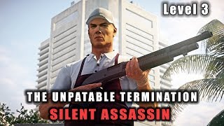 HITMAN 2  The Unpalatable Termination Escalation Level 3  Silent Assassin  Miami [upl. by Ahsyekal]