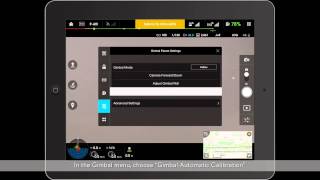 DJI Phantom 3  Gimbal AutoCalibration [upl. by Schlenger]