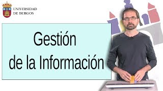 Gestión de la información [upl. by Ailene]