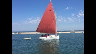 Sailing the Intracoastal in a Catboat  Part 1 [upl. by Aikcin]