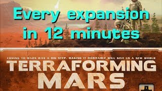 Learn Every Terraforming Mars Expansion in 12 Minutes [upl. by Otreblif281]