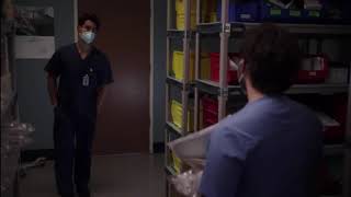 Grey’s anatomy 17x02 Nico and Levi scene [upl. by Swehttam71]