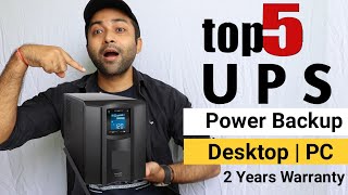 Best UPS for PC  Top 5 Best UPS for PCComputerHomeGaming pcLaptopDesktop computerWifi router [upl. by Mun]