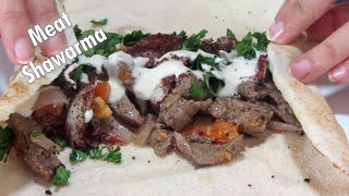 Lebanese Meat Shawarma Recipe  Our Cooking Ideas [upl. by Andeee]