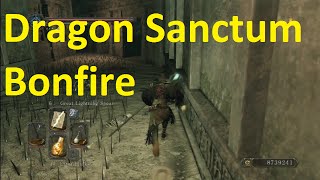 Dragon Sanctum Bonfire Location Dark Souls 2 DLC [upl. by Fina]