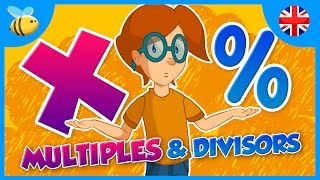 Multiples amp Divisors  Kids Videos [upl. by Tabor]