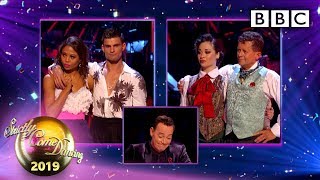 The judges vote and we say goodbye 😢  Week 7 Results  BBC Strictly 2019 [upl. by Fabian]