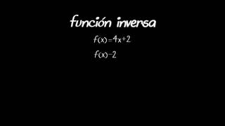 Función Inversa  Matemáticas  Khan Academy en Español [upl. by Nospmis251]