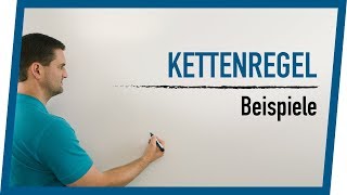 Kettenregel zum Ableiten Beispiele  Mathe by Daniel Jung [upl. by Devinna]