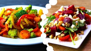 8 Healthy Vegetable Recipes For Weight Loss [upl. by Kreindler]