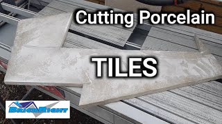 Cutting Large Porcelain Tiles [upl. by Comras]