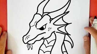 COME DISEGNARE UN DRAGO [upl. by Ahseki]