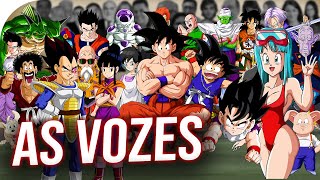 Os DUBLADORES de DRAGON BALL Z E GT Parte 01 [upl. by Jodie]