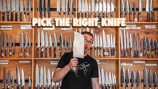 The Ultimate Guide to Picking The Perfect Kitchen Knife [upl. by Solokin]