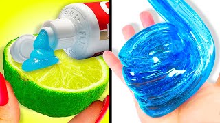 HAZ SLIME CON 1 INGREDIENTE 💦SI FUNCIONA Sin Pegamento No BORAX [upl. by Akimal275]