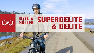 Review Riese amp Muller Delite amp Superdelite Full Suspension Electric Bike [upl. by Rafi]