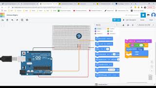 TinkerCAD Tutorial  Using the Arduino with CodeBlocks [upl. by Ratib]