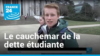 Universités américaines  le cauchemar de la dette étudiante I Reporters • FRANCE 24 [upl. by Whitson739]