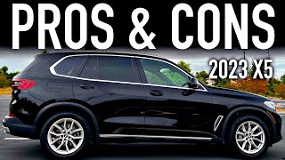 Pros amp Cons of the 2023 BMW X5 [upl. by Jarvis800]