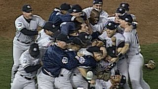 Yankees sweep Padres win 1998 World Series [upl. by Eybbob245]