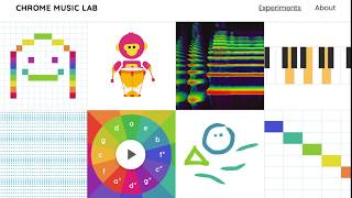 Chrome Music Lab  Song Maker Tutorial [upl. by Ahsinyd651]
