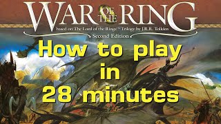 How to Play War of the Ring in 28 Minutes [upl. by Trembly]