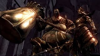 Dark Souls Ornstein and Smough Boss Fight [upl. by Roseline]