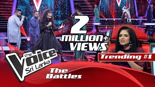 The Battles  Kasun LakinduPasindu V Janitha Nipun  Hey Ganaraya  The Voice Sri Lanka [upl. by Nillor249]