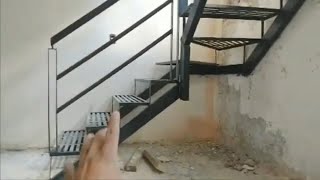 Como elaborar escalera con giro a 90° [upl. by Eekram298]