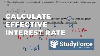 📚 How to calculate the effective interest rate [upl. by Asiela711]