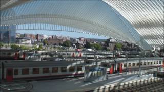 Liège Guillemins Timelapse [upl. by Ainslie]