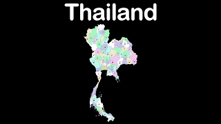 Thailand GeographyThailand Country [upl. by Tannenwald568]