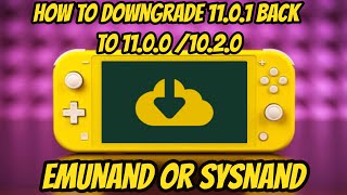 How To Downgrade Mariko Nintendo Switch From Version 1101 [upl. by Bander508]