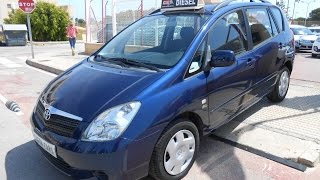 2003 TOYOTA COROLLA VERSO 20 D4D 4500 € [upl. by Odlanir836]