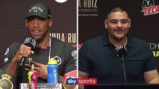 LIVE PRESS CONFERENCE Anthony Joshua vs Andy Ruiz Jr [upl. by Norabel]