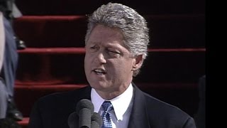 Bill Clinton inaugural address Jan 20 1993 [upl. by Yajet]