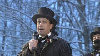 Groundhog Day 2021 Watch Punxsutawney Phils prediction [upl. by Aelc980]