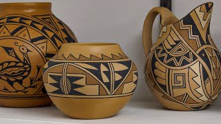 Native American Pottery Making [upl. by Bronder]