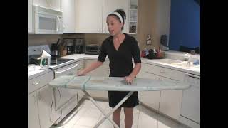 How to Use an Ironing Board [upl. by Leonid]