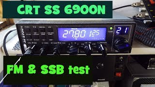 Superstar CRT SS 6900N on FM amp SSB UK CB RADIO [upl. by Ahsyle]