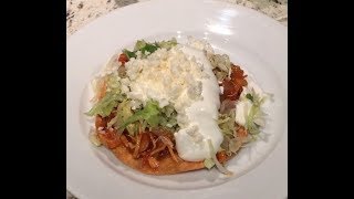 Tinga de pollo Tostadas [upl. by Aniger]