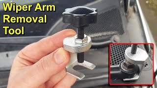 Wiper Arm Removal Tool [upl. by Eanert84]