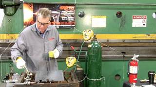 Acetylene amp Oxygen Torch Cutting [upl. by Hike]