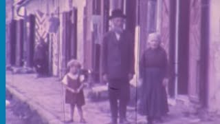 Rare Color Footage Depicting Jewish Life in the Shtetl Before the Holocaust [upl. by Rennie]