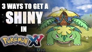 3 Ways to Get a Shiny Pokémon in X amp Y  Tamashii Hiroka [upl. by Odawa]